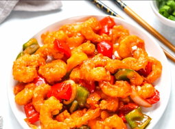 Sweet N Sour Fried Prawns