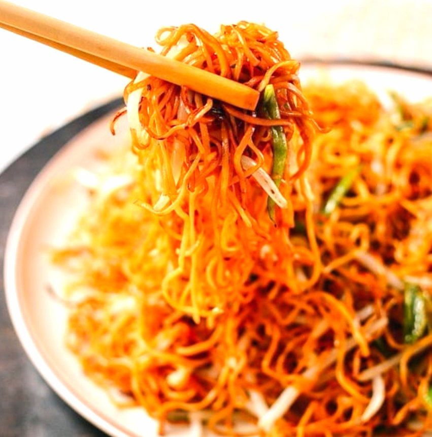 Stirfry Char Siew Hongkong Noodle