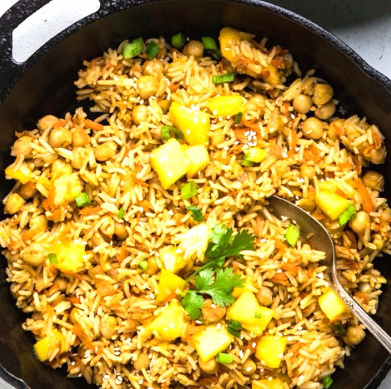 Char Siew N Mango Fried Rice Thai Style