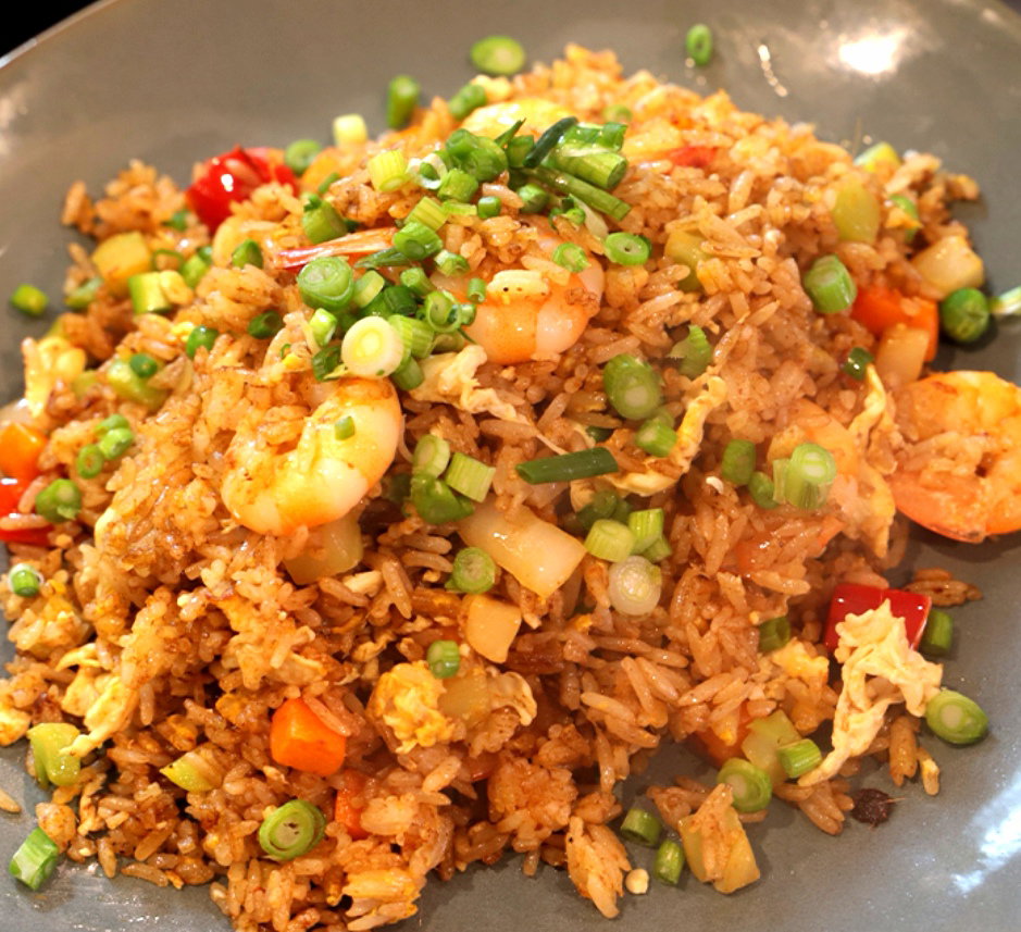 Prawns Laksa Fried Rice