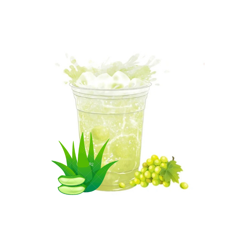 Sparkling Grape & aloe vera_0