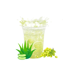 Sparkling Grape & aloe vera
