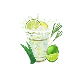 Sparkling refreshing
