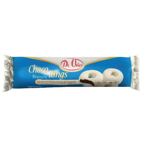 DE VRIES CHOCORINGS WHITE CHOCOLATE 150GR._0
