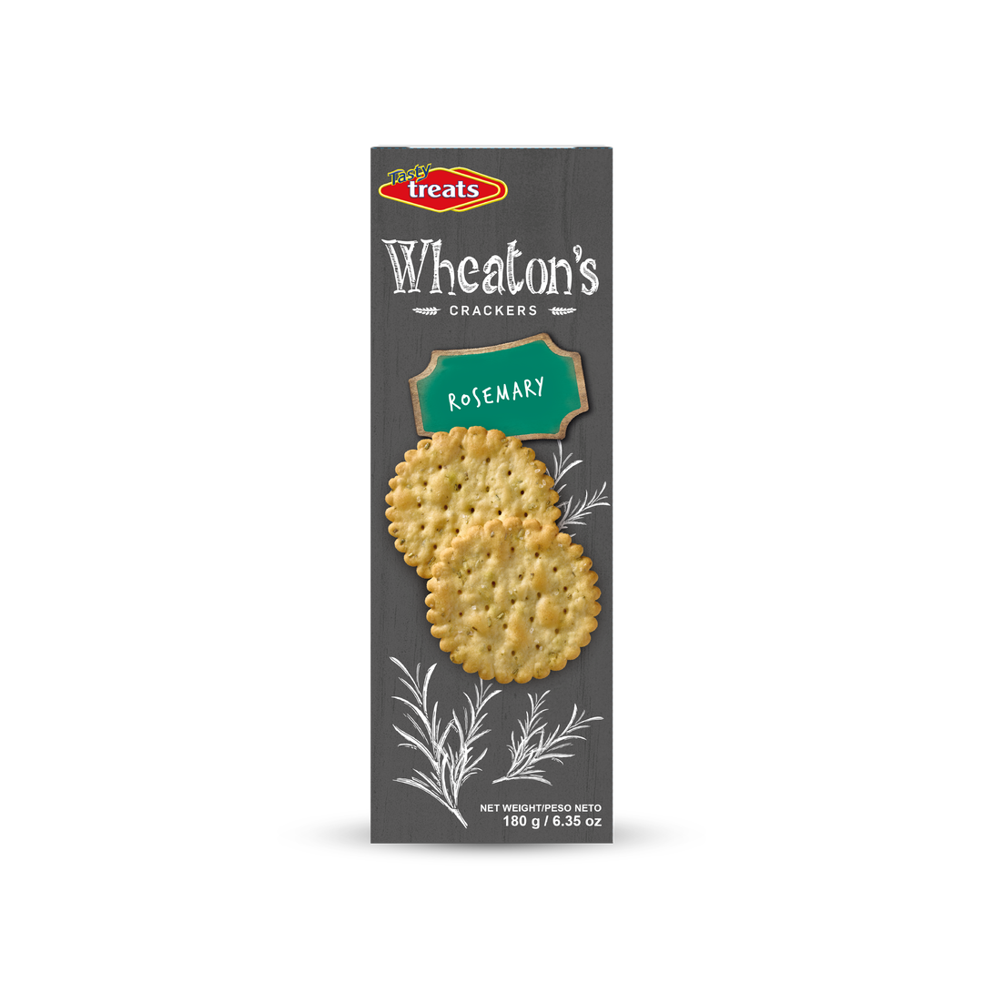 TASTY TREATS WHEATONS GOURMET ROSEMARY 180 GR.