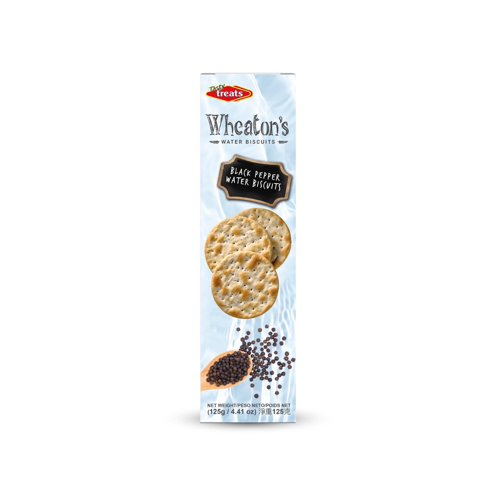 TASTY TREATS WHEATONS WATER BISCUITS BLACK PEPPER  125 GR._0