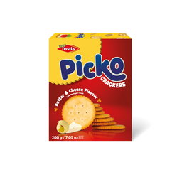 TASTY TREATS PICKO BUTTER AND CHEESE  200GR.