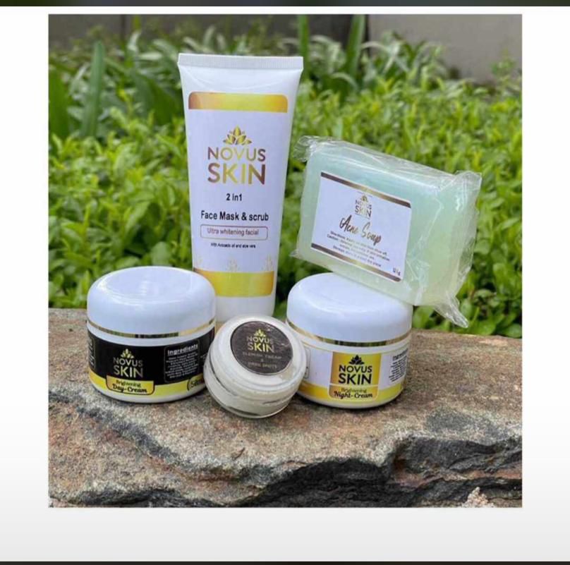 Flawless face kit with face mask and scrub