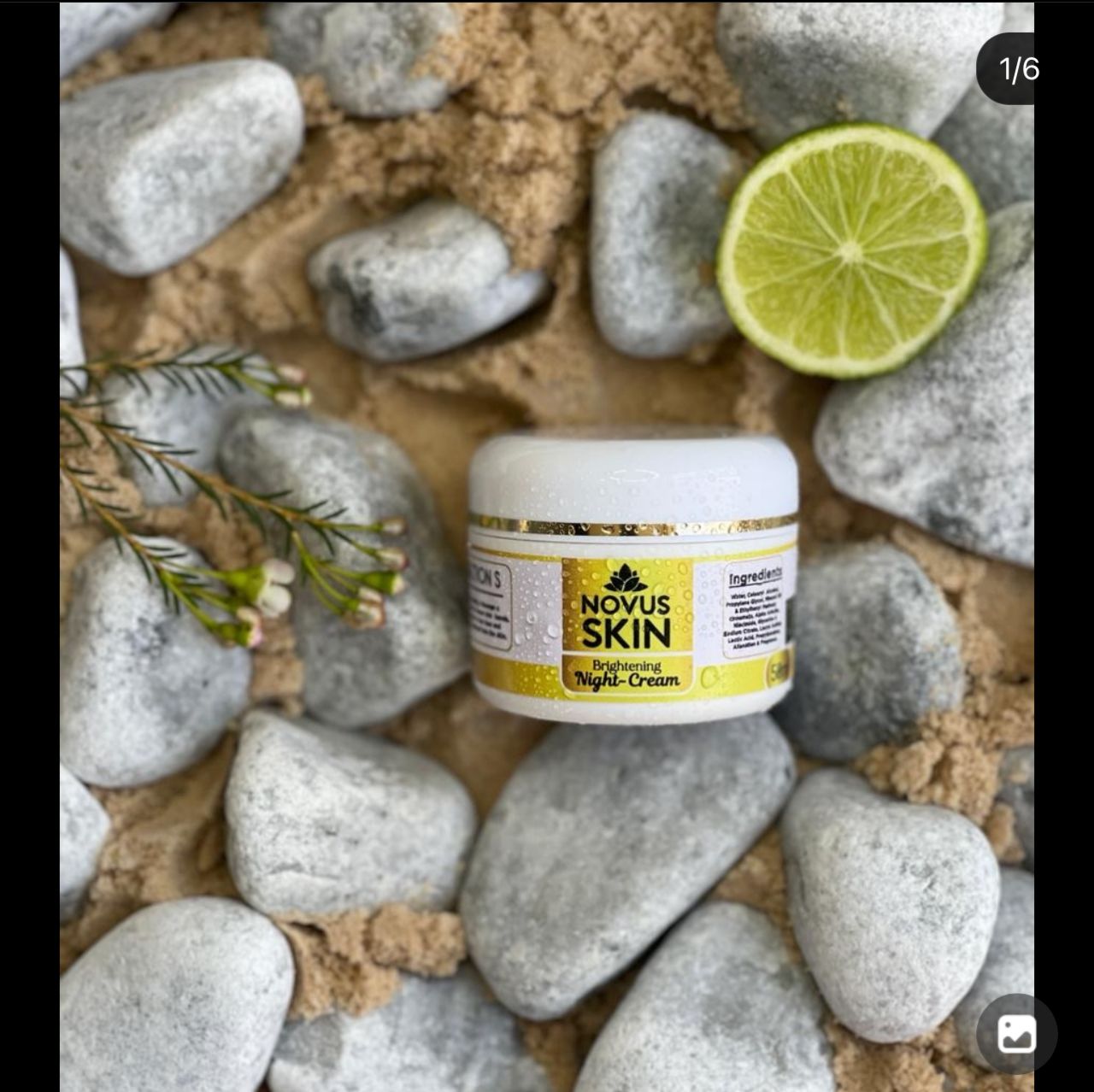 Night brightening face cream_0