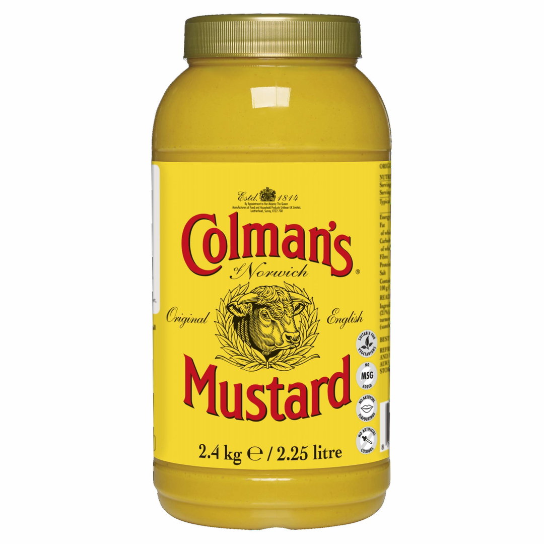 Colman’s English Mustard Sauce Jar