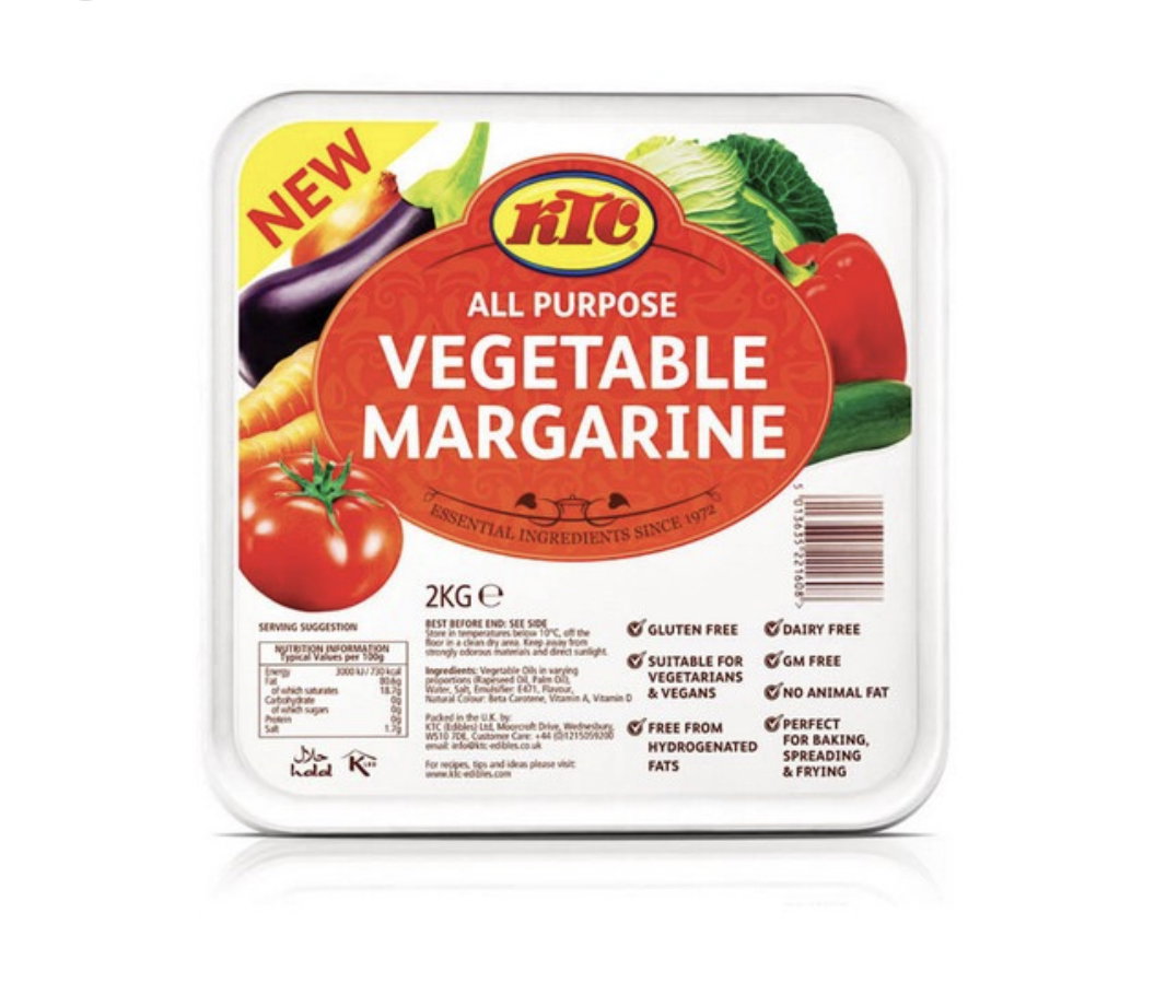 KTC Margarine Box 6x2KG