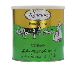 Khanum Butter Ghee Tin 2KG