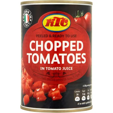 Chopped Tomato Small Tin Case 12x400g