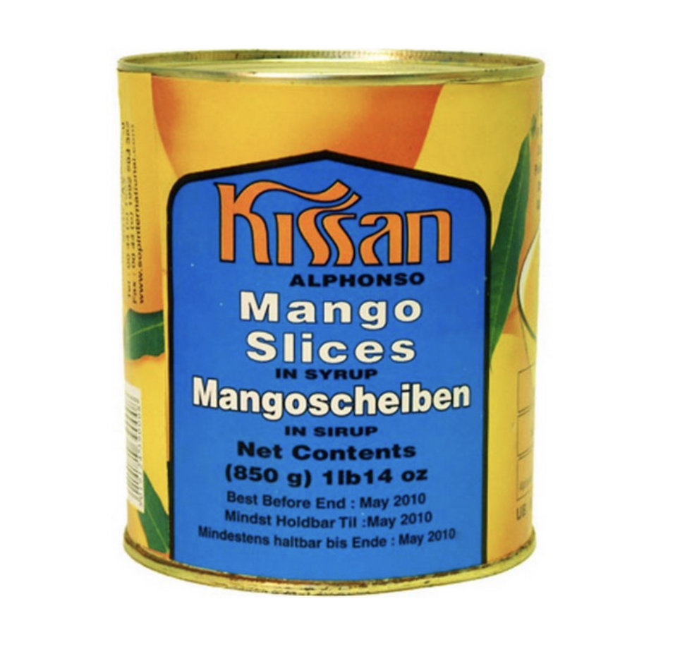 Alphonso Mango Slice Case 6x850g