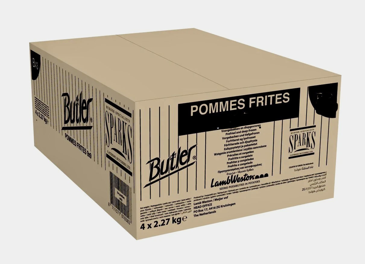 Lamb Weston (Butler) Chips 14mm 4x2.27KG_0