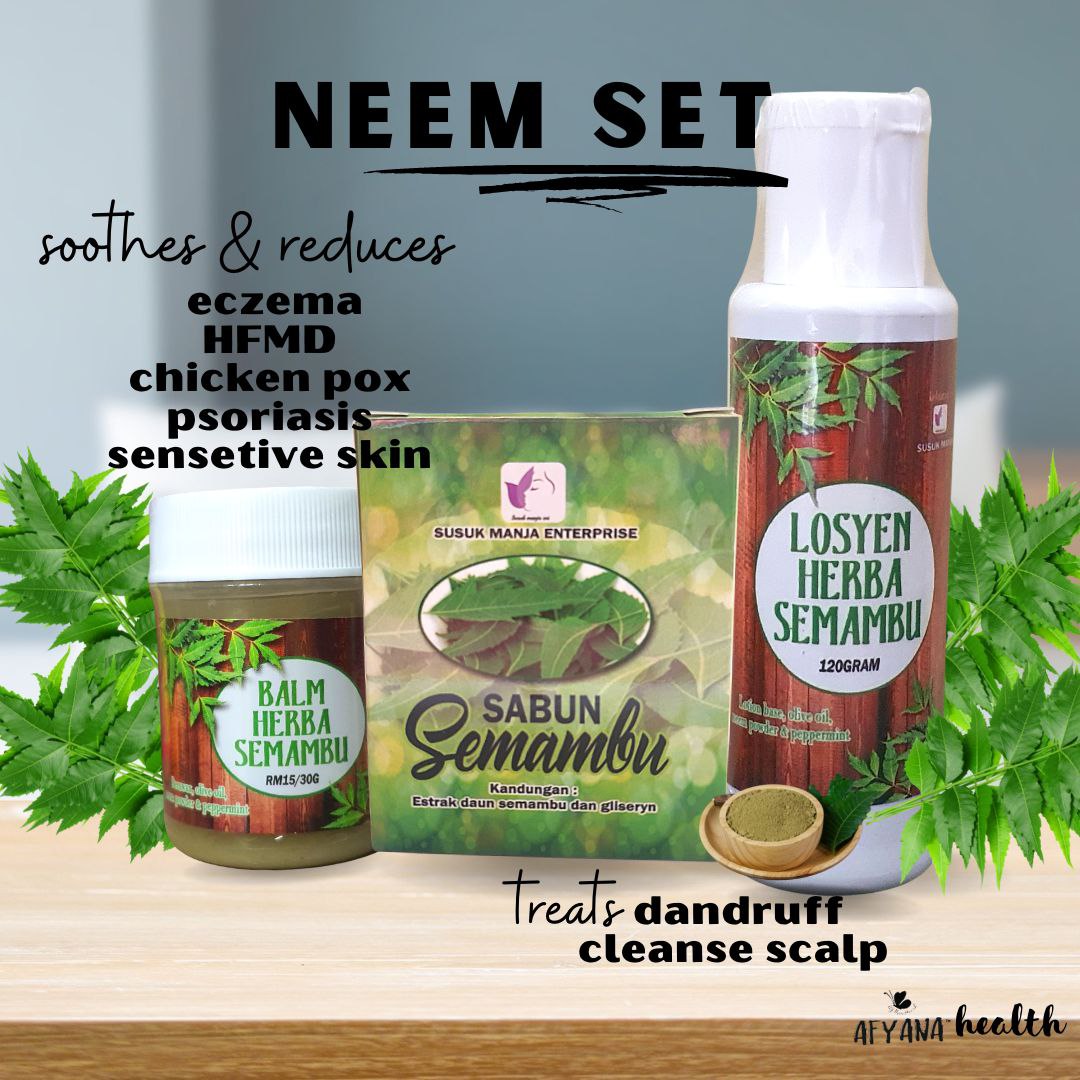 Neem Set (Ala Carte : Balm / Soap / Lotion)