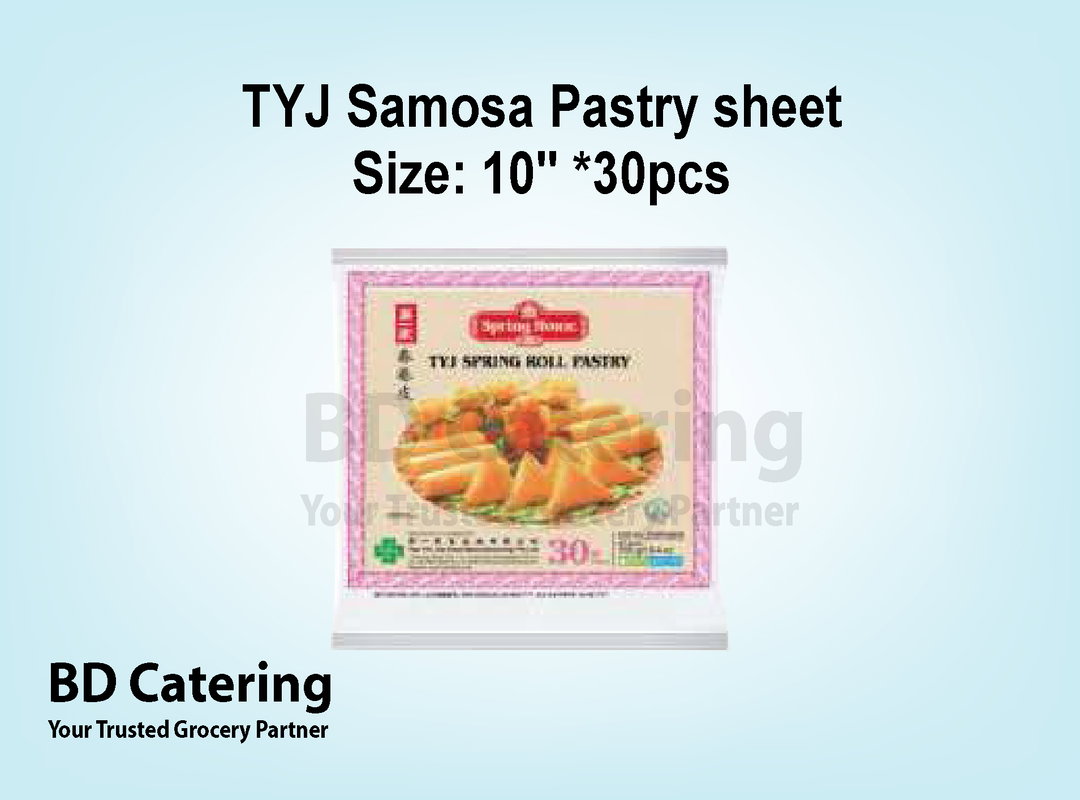 TYJ Samosa Pastry sheet Size: 10" *30pcs
