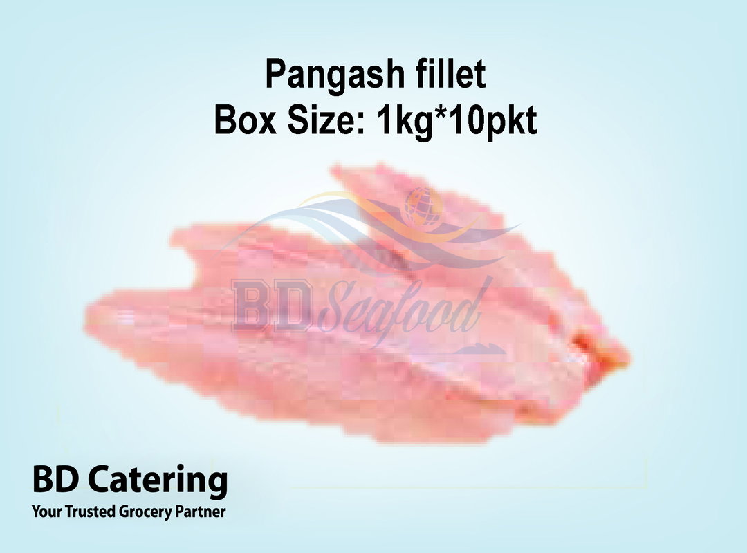 Pangash fillet Box Size: 1kg*10pkt