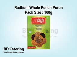 Radhuni Whole Punch Puron Pack Size: 100g