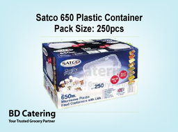 Satco 650 Plastic Container Pack Size: 250pcs