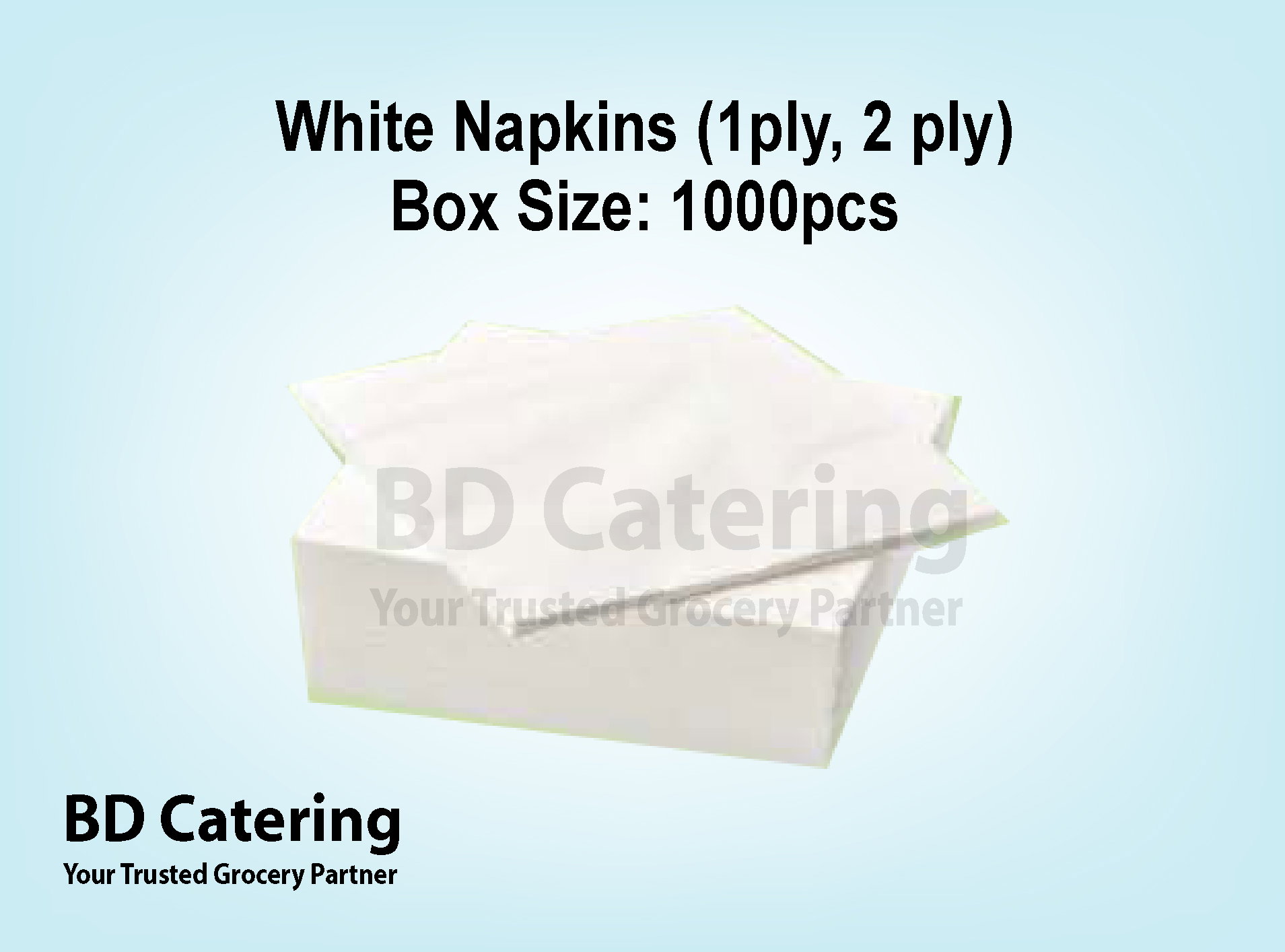 White Napkins Box Size: 1000pcs_0