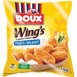 Breaded Chicken Wings Pack Size: 1kg