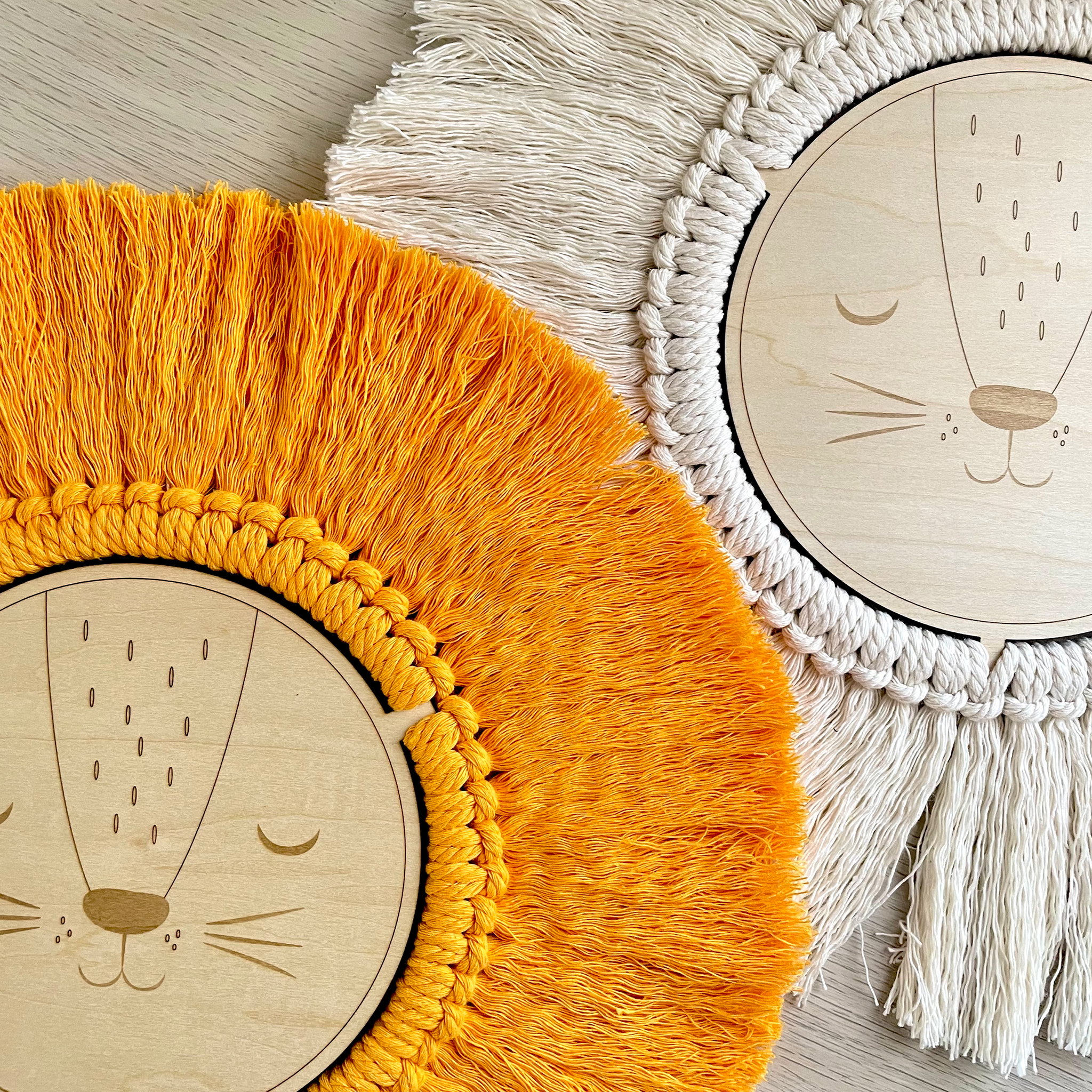 Macrame Lion Head_4