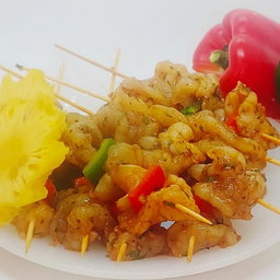 Seafood Prawn Skewers - Brochettes
