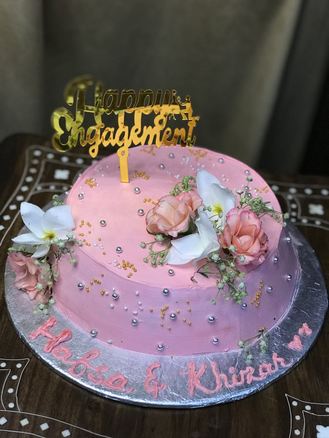 Engagement/ Nikkah Cake