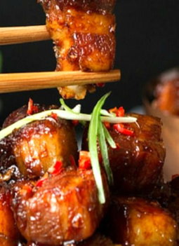 Stirfry Spicy Pork Belly