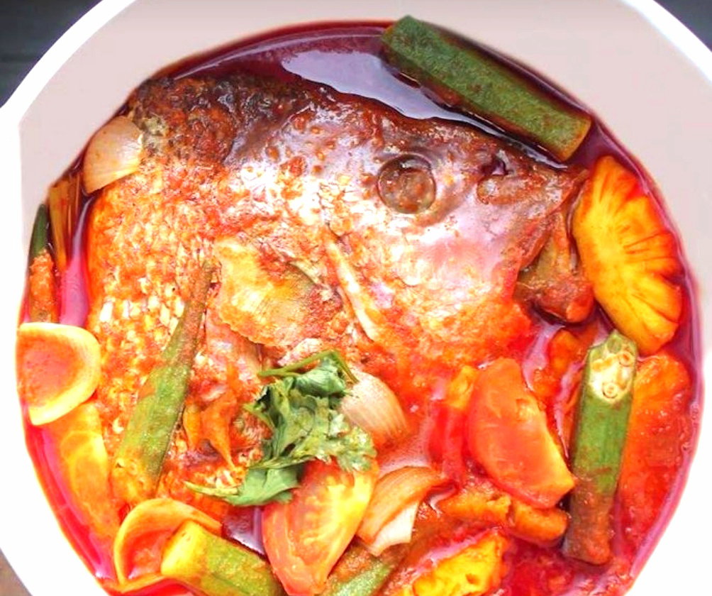 Assam Spicy Curry Fish Head