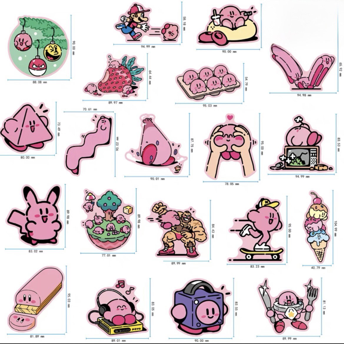 Kirby stickers_1