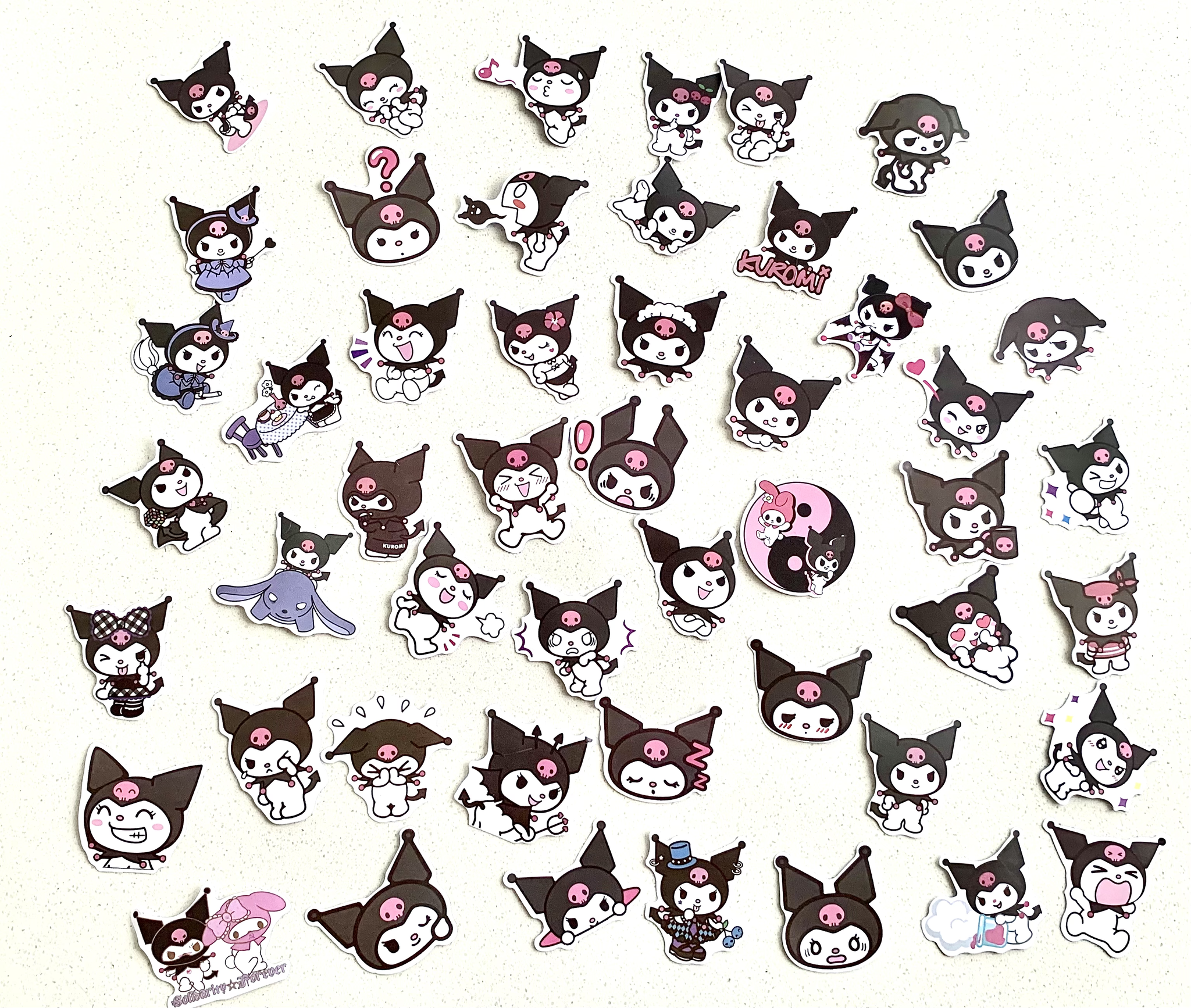 Kuromi stickers_1