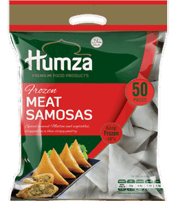 Humza Meat Samosa 50 Pcs* 6 Pkt