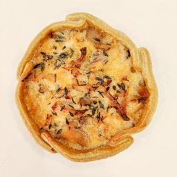 Roast Chicken & Herb Quiche