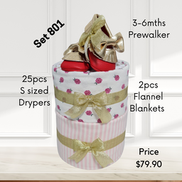 Girl Blanket Diapercake