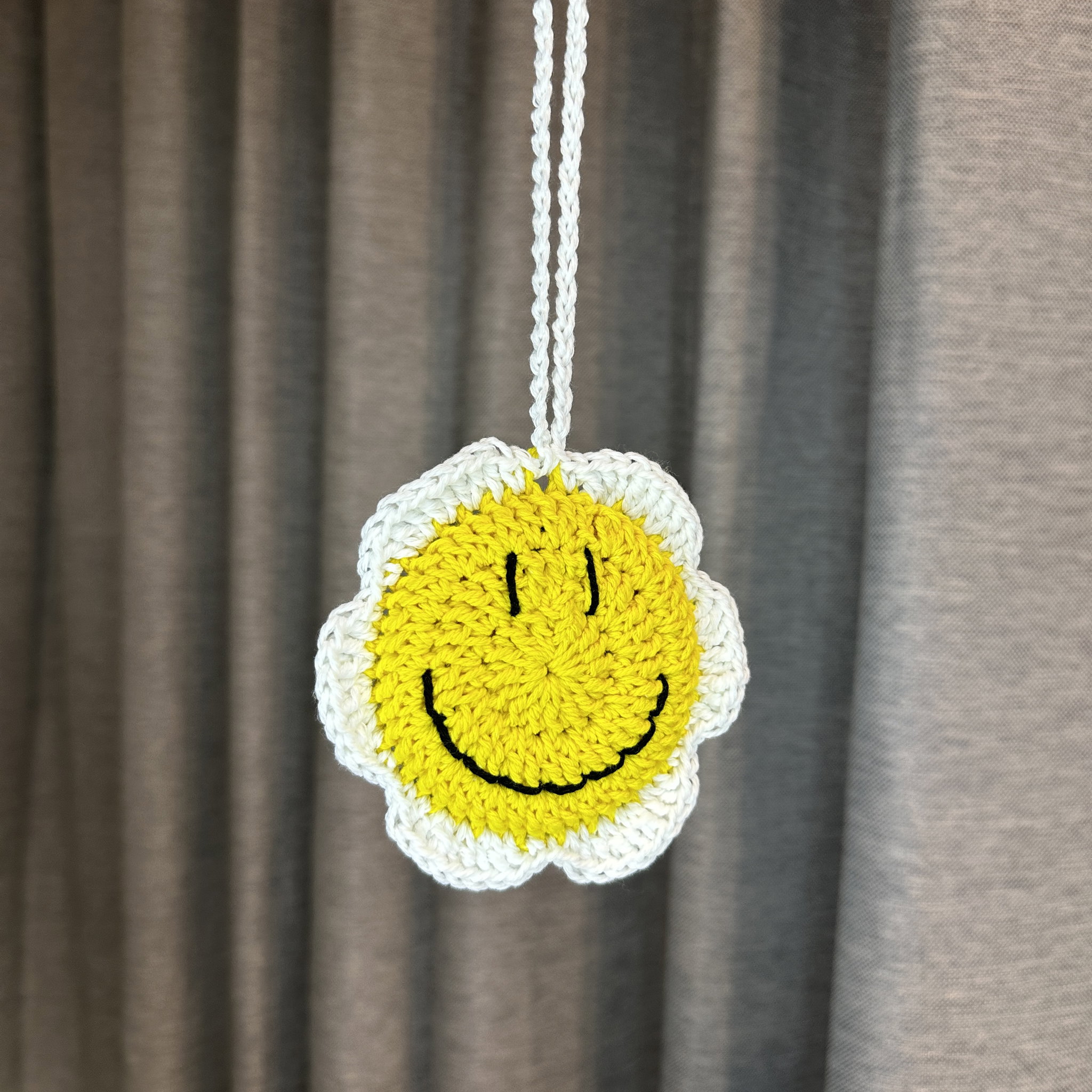 Smiley Mirror Bag Charm _7