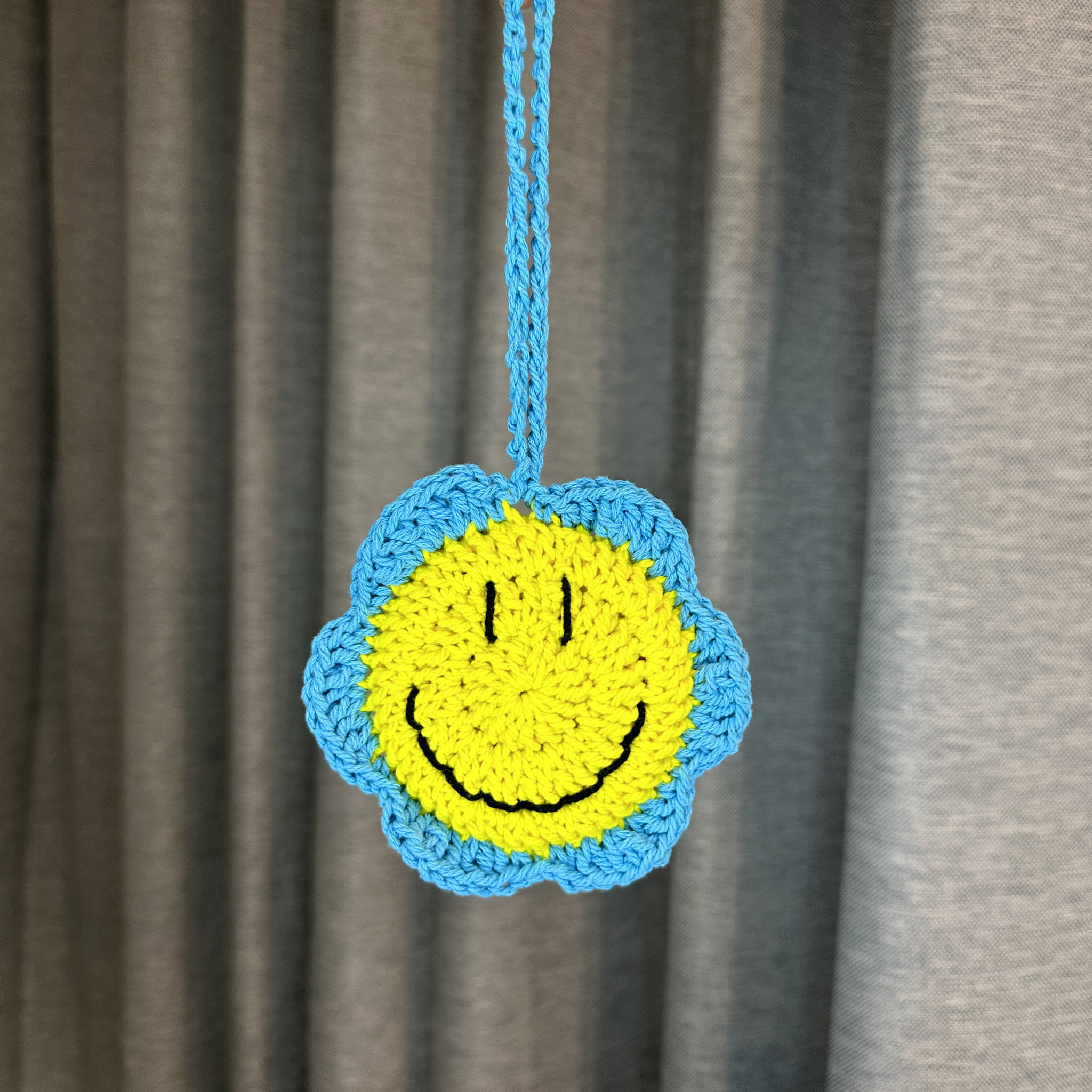 Smiley Mirror Bag Charm _9