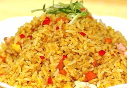 Salted Egg N Char Siew Fried Rice