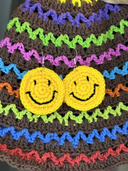 Smiley Earring Set