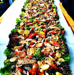 Seafood On The Table