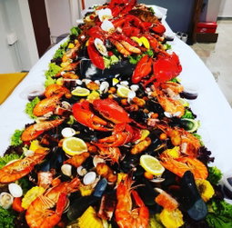 Seafood On The Table