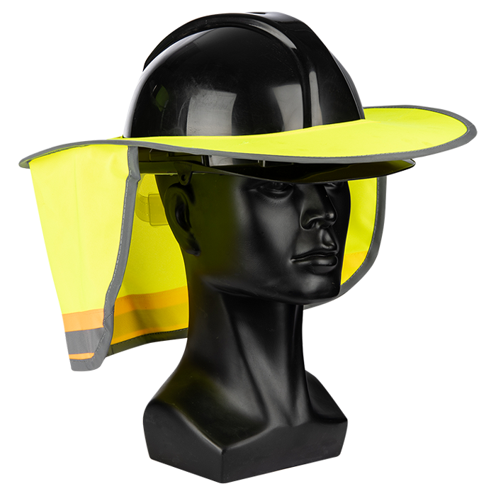 Hard Hat Brims with Reflective