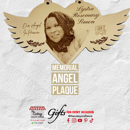 Memorial Angel Plaque