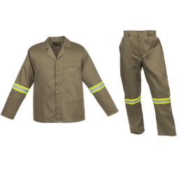 Poly-Cotton Conti suit with Reflective