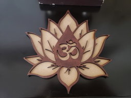 Colgante flor de loto OM 15 cm