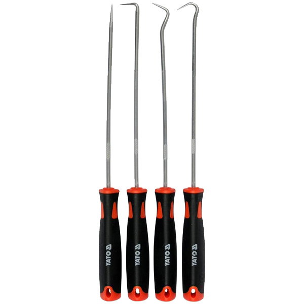 YATO 4PC LONG PICK AND HOOK SET
