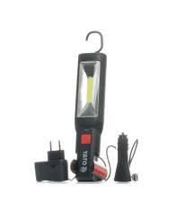 YATO RECHARGEABLE WORKSHOP LAMP 250LM 3W 1+7 LED 1800MAH