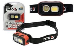 YATO RECHARGEABLE HEAD TORCH 500LM IP54 1000MAH _0