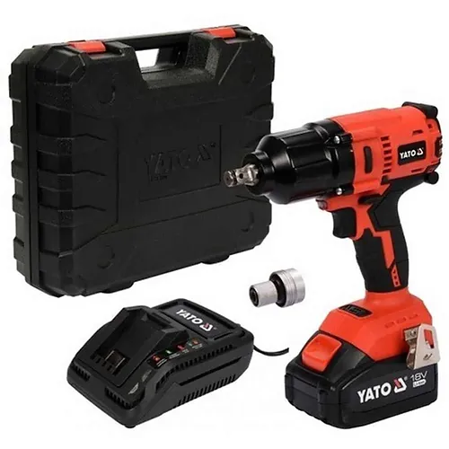 YATO 18V IMPACT WRENCH 1/2IN 700NM SET CORDLESS BRUSHLESS_0